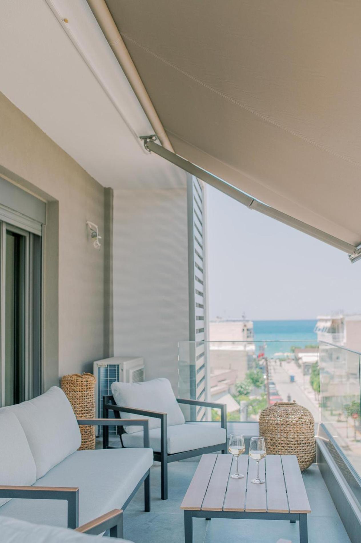 Hama Luxury Seaside Apartments Corinto Exterior foto
